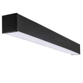   LED lineáris lámpatest AL-ML-NT mozgásérzékelő 25W 2750lm 3000K 124cm fekete KANLUX