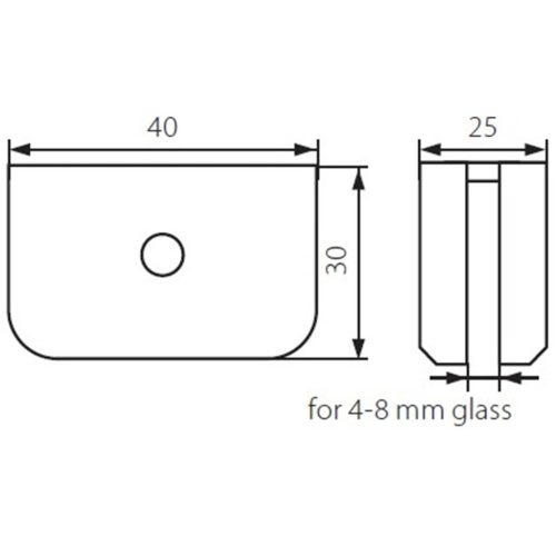 LED dekoratív bútor lámpatest ZAFIRAS LED WW