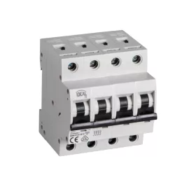Kismegszakító B10 4 pólusú KMB6 10A Kanlux