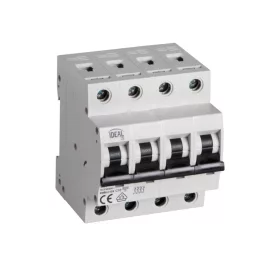 Kismegszakító C10 4 pólusú KMB6 10A Kanlux