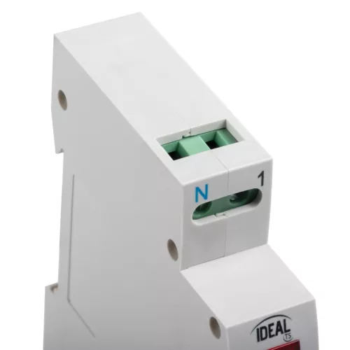 LED feszültségjelenlét-jelző TH35 DIN-sínre KLI-RGY Kanlux