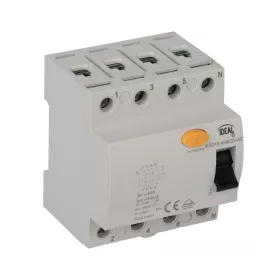 Áram-védőkapcsoló 4 pólusú KRD10-4 400V 25A Kanlux