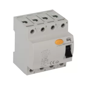 Áram-védőkapcsoló 4 pólusú KRD10-4 400V 40A Kanlux