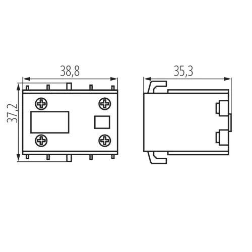 Segédkontaktor AX11 AC-15 KCPM Kanlux