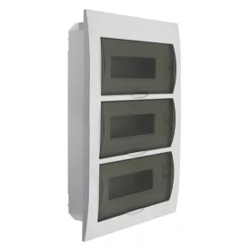   Tömített építési elosztószekrény 3x36 modulos IP40 DB312F süllyesztett Kanlux