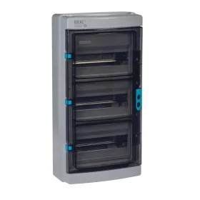  Falon kívüli tömített moduláris építési elosztószekrény 3x36 modulos IP65 KDB Kanlux