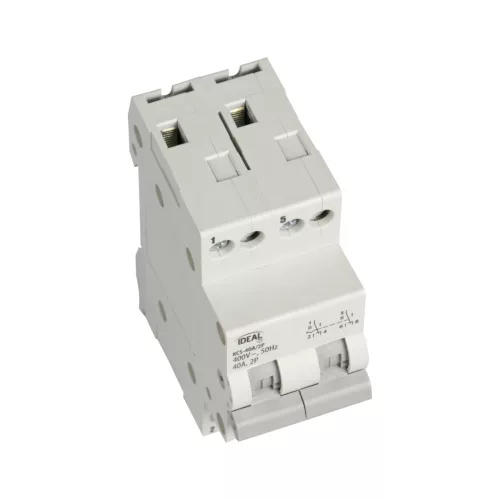 Moduláris átkapcsoló 2P 40A KCS-40A/2P KCS moduláris kapcsoló TH35 Kanlux