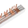 Réz fázissín 4P 63A KBBU-4x14 villás fésűs Kanlux