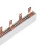 Réz fázissín 2P 63A KBBI-2x28 csapos fésűs Kanlux