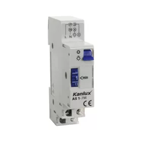   Lépcsőházi automata 16A 230V AS 1-7M AS időrelé TH35 DIN-sín Kanlux