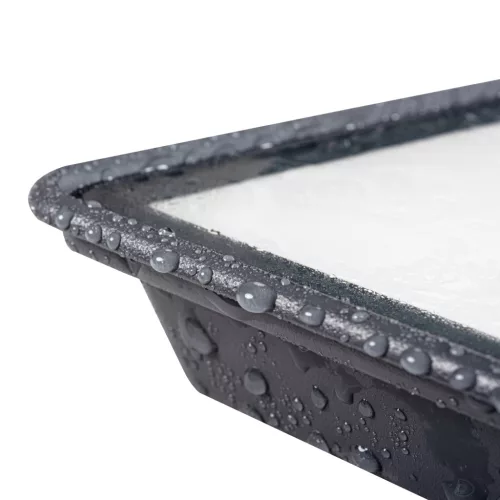 LED-es reflektor IQ-LED mozgásérzékelő 50W 6000lm 4000K IP65 fekete KANLUX