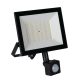 GRUN LED Floodlight mozgásérzékelő 50W 4500lm 4000K IP65 fekete KANLUX