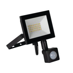   LED-es reflektor GRUN mozgásérzékelő 20W 1700lm 4000K IP65 fekete KANLUX