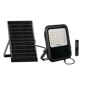   LED napelemes reflektor SONE Twilight érzékelő 15W 2200lm 4000K IP65 fekete KANLUX