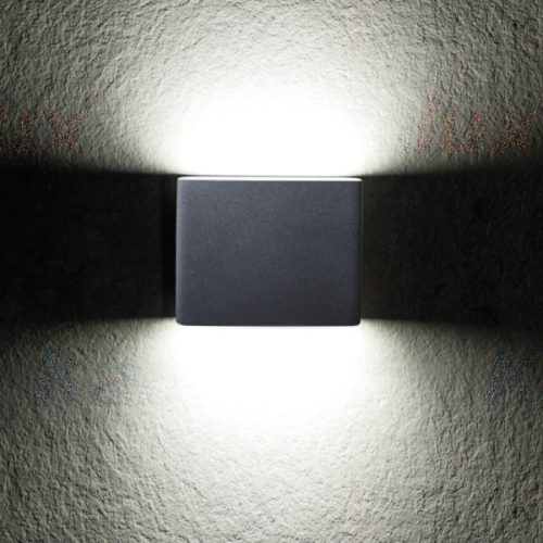 Kültéri lámpatest LED FALI LÁMPA GARTO Graphite 8W 300lm 840 Semleges IP54 Kanlux