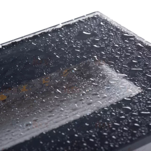 GLASI LED 3W 3000K IP44 süllyesztett grafit kerti lámpa Kanlux