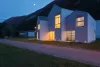 GLASI LED kültéri homlokzati kerti lámpa 3W 4000K IP44 süllyesztett fehér Kanlux