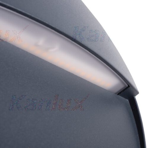 Lámpa DULI LED 4W 4000K IP54 lámpabúra grafit Kanlux