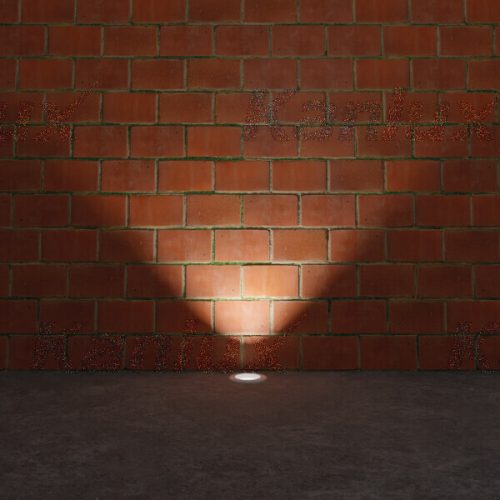 BERG AD GU10 IP67 kerek ezüst kerti lámpa, Kanlux