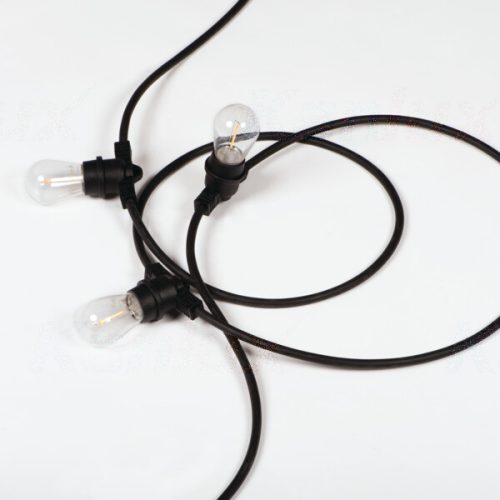 Kültéri kerti Girland Light Chain GRL 5xE27 IP44 6m Black Kanlux