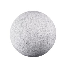   Kerti lámpa kültéri kalapált STONO STONE BALL E27 IP65 39cm szürke KANLUX