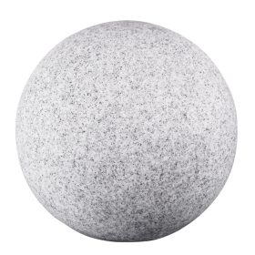   Kerti lámpa kültéri kalapált STONO STONE BALL E27 IP65 58,5cm szürke KANLUX