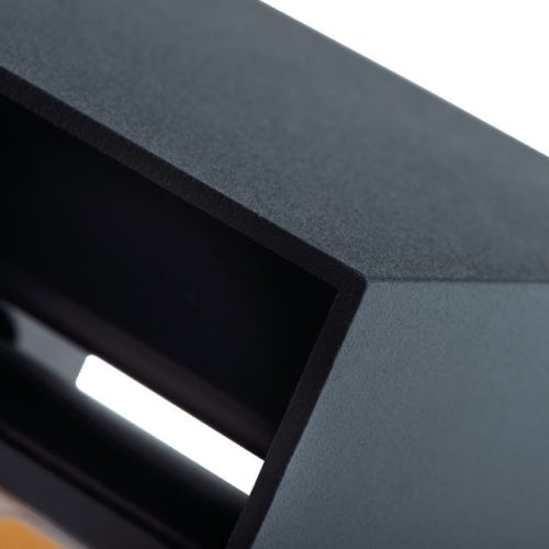 LED emelőlámpa REKA Graphite FEL ÉS LE 7W 360lm 840 Semleges IP54 Kanlux