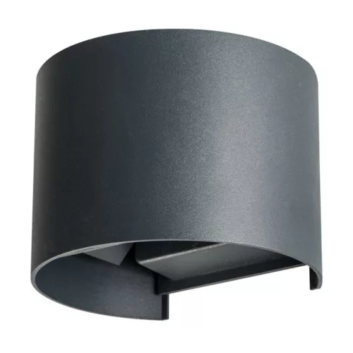 LED emelőlámpa REKA Graphite FEL ÉS LE 7W 380lm 4000K Semleges IP54 Kanlux