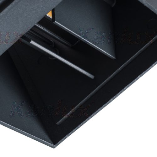 LED emelőlámpa REKA Graphite FEL ÉS LE 7W 380lm 4000K Semleges IP54 Kanlux