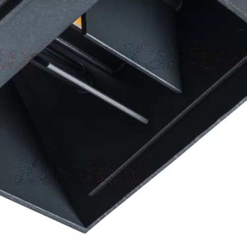 LED emelőlámpa REKA Graphite FEL ÉS LE 7W 380lm 4000K Semleges IP54 Kanlux
