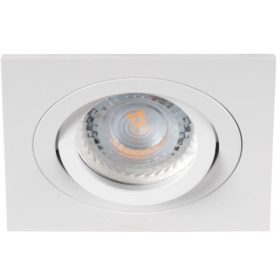   Halogén süllyesztett mennyezeti lámpatest SEIDY MR16 Gx5.3 matt fehér Kanlux