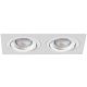DOUBLE halogén süllyesztett mennyezeti lámpatest SEIDY MR16 Gx5.3 matt fehér Kanlux