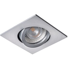   Négyzet alakú süllyesztett halogén mennyezeti lámpatest EVIT MR16 Gx5.3 alumínium Kanlux