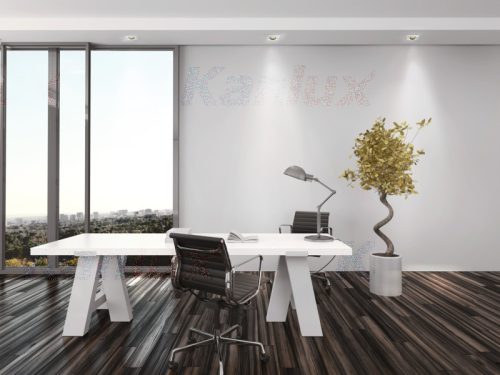 Négyzet alakú süllyesztett halogén mennyezeti lámpatest EVIT MR16 Gx5.3 alumínium Kanlux