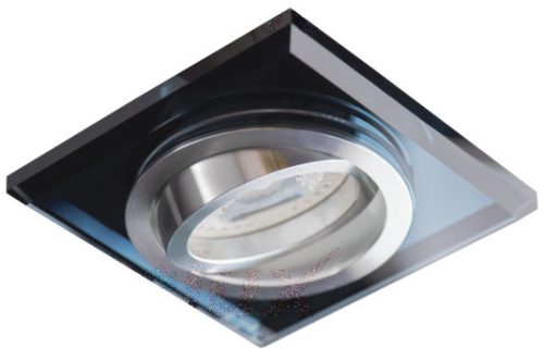 Szögletes halogén mennyezeti lámpatest Mozgatható üveg MORTA MR16 GU10 fekete Kanlux