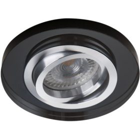   Mozgatható halogén üveg mennyezeti lámpatest MORTA MR16 GU10 fekete Kanlux