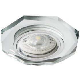   Halogén üveg mennyezeti lámpatest MORTA MR16 GU10 ezüst Kanlux