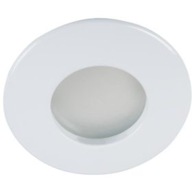   Zárt halogén fürdőszobai mennyezeti lámpatest QULES GU10 fehér Kanlux