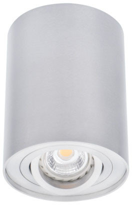 Felületre szerelt halogén mozgatható SPOT kerek lámpatest BORD GU10 alumínium IP20 Kanlux