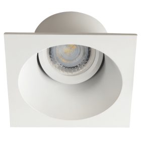   Négyzet alakú halogén mennyezeti lámpatest APRILA MR16 GU10 matt fehér IP20 Kanlux