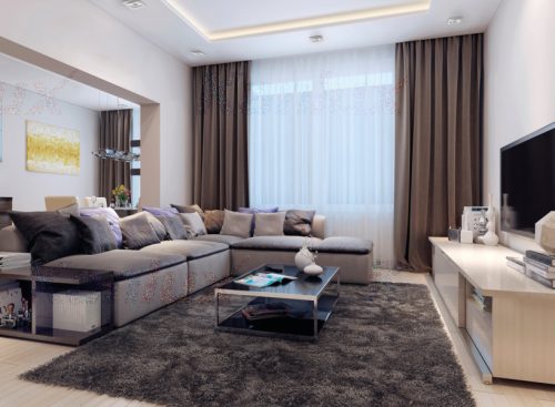 Szögletes halogén mennyezeti lámpatest, mozgatható ALREN MR16 GU10 fehér IP20 Kanlux