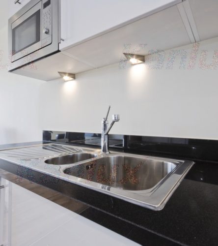 Háromszög alakú szekrény alatti bútor spot lámpatest ZEPO matt króm G4 Kanlux