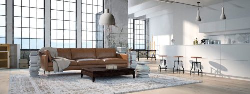 ETISSA E27 szürke beton függő mennyezeti lámpa 110cm Kanlux