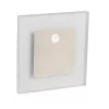 Dekoratív LED lépcsős lámpatest APUS 0.8W 13lm 3000K meleg 12V Kanlux mozgásérzékelő