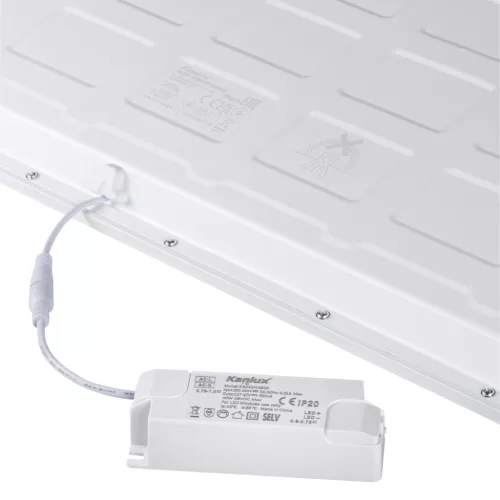 LED panel Süllyesztett BLINGO 38W 3800lm 4000K IP44 60x60cm Fehér KANLUX