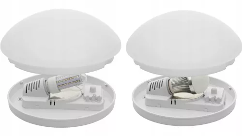 LED mennyezeti lámpa Pires E27 IP44 28cm mozgásérzékelő fehér KANLUX