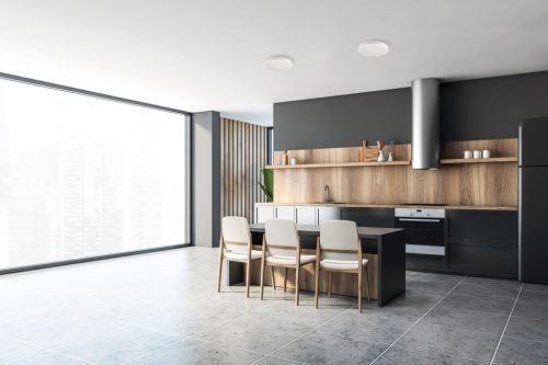 Mennyezeti Led Mennyezeti lámpa Falra szerelhető CCT IP65 12W Fekete Kanlux