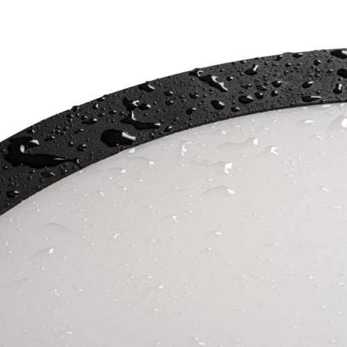 Mennyezeti Led Mennyezeti lámpa Falra szerelhető CCT IP65 20W Fekete Kanlux