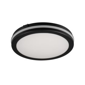   Mennyezeti lámpa LED BENO ECO 30W CCT IP65 Fekete Kerek KANLUX