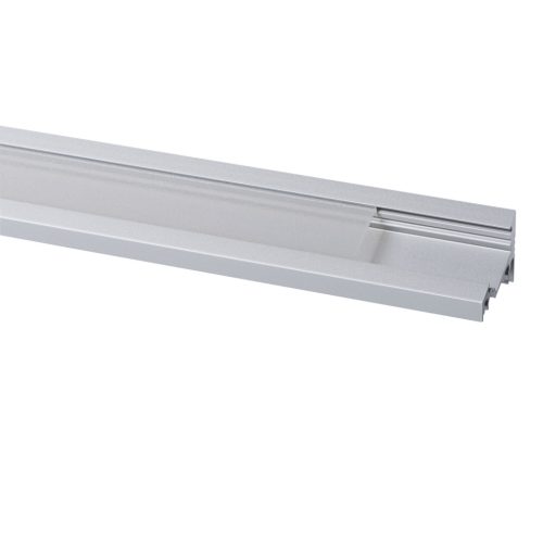 Felületre szerelhető sarok alumínium profil PROFILO C 1m Ezüst KANLUX